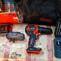 Kit Trapano con borsa e due batterie