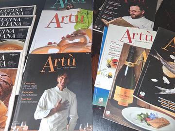  riviste e libri di cucina 
