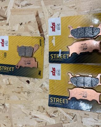 Pastiglie freno SBS Street Performance Sinter