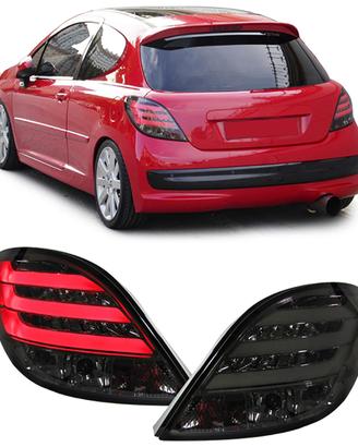 Fanali posteriori led per Peugeot 207 dal 2006