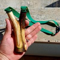 Fionda Artigianale in legno di Olivo