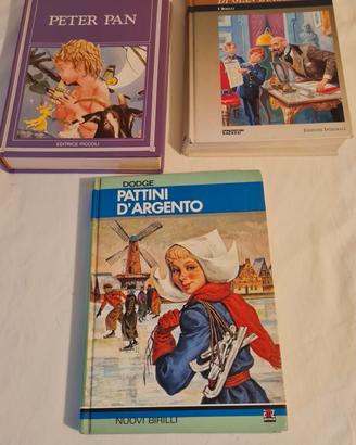 tre libri vintage per ragazzi anni 70 80 90