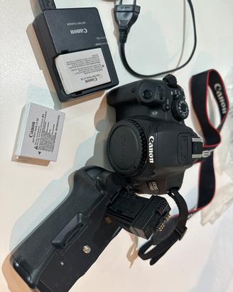 Canon EOS 700D full spectrum doppia batteria