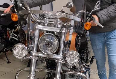 Faretti + Calotta faro Harley Davidson