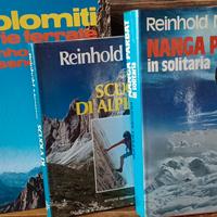 REINHOLD MESSNER 4 LIBRI