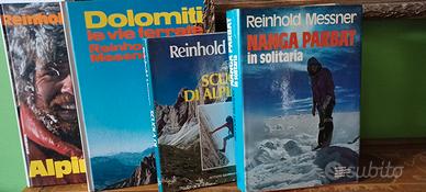 REINHOLD MESSNER 4 LIBRI