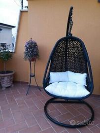 Poltrona a dondolo sospesa