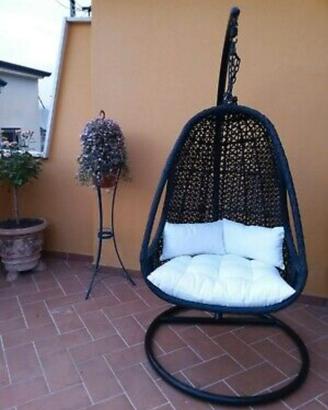Poltrona a dondolo sospesa