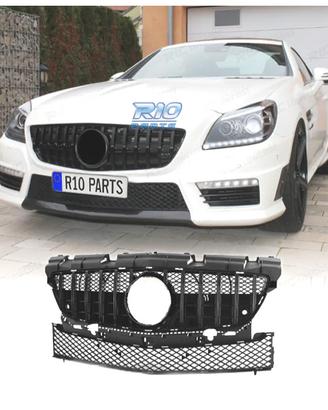 GRIGLIA MERCEDES SLK R172 11-15 LOOK GT-R NERO LUC
