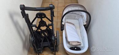 trio carrozzina passeggino e ovetto foppapedretti 