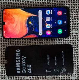 Smartphone Samsung Galaxy A50, colore nero
