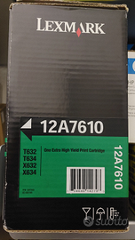 Toner lexmark 12A7610