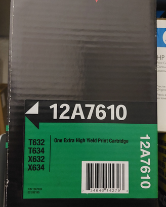 Toner lexmark 12A7610