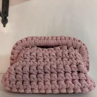 clutch bag rosa