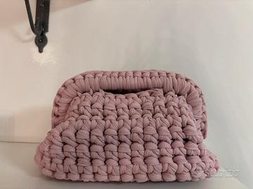 clutch bag rosa