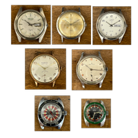 Lotto 7 Quadranti Vintage per Collezionisti