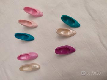 lotto scarpe Barbie 
