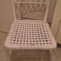 sedia in ghisa del 1969