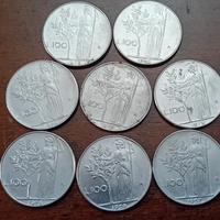 100 lire  monete da collezione 