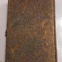 Antico cofanetto in ottone anni 20 Vintage