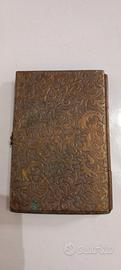 Antico cofanetto in ottone anni 20 Vintage