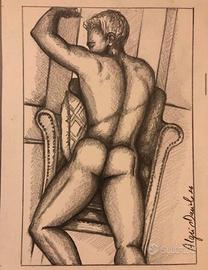uomo in poltrona