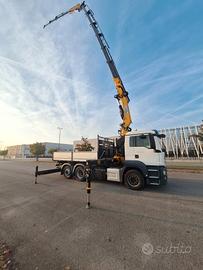 MAN TGS - GRU EFFER 395 + JIB - CON PLE - RIBALTAB