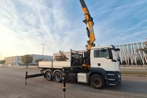 MAN TGS - GRU EFFER 395 + JIB - CON PLE - RIBALTAB
