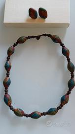 orecchini e collana (Made in Africa) 