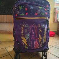 Zaino trolley Seven viola bambina