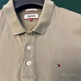Maglietta Polo Tommy Hilfiger Verde Taglia M