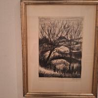Quadro a carboncino