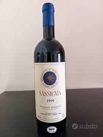 Sassicaia 1999 3 bicchieri gambero rosso