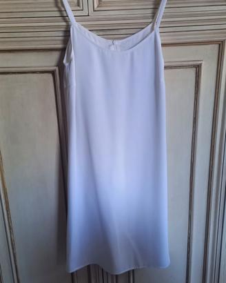 Abito sottoveste con cardigan coordinato 