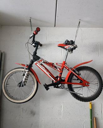 bicicletta da ragazzo raggio 16