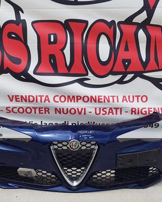 Alfa Romeo Giulia paraurti + lavafari anteriore