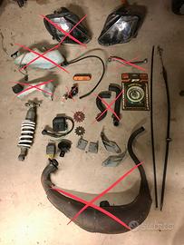 Ricambi Derbi gpr e Aprilia rs 50 post 2006