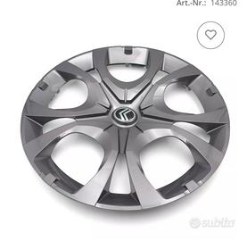 4 copri cerchio Citroen C3 pyrite R16