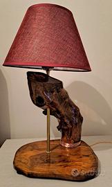 Lampada artigianale ulivo