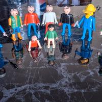 Lotto personaggi Play mobil anni 80