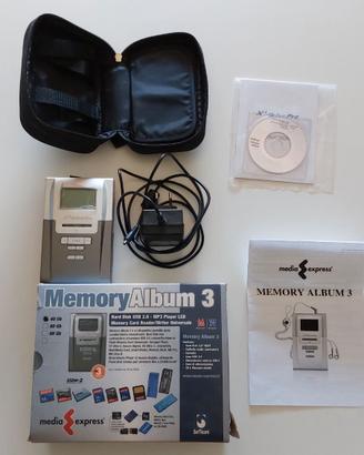 Memory album 3 hard disk x foto