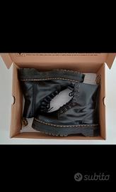 Dr Martens-Stivali platform Jadon in pelle Smooth