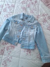 giubbino jeans zara bimba