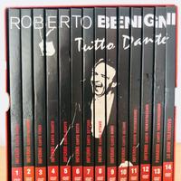 Cofanetto 14 DVD Roberto Benigni Tutto Dante