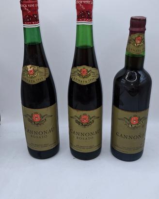 Bottiglie di Vino Vintage Cannonau Rosato