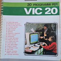 LIBRO MANUALE 20 PROGRAMMI PER COMMODORE VIC 20