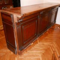 Bancone in legno massello 