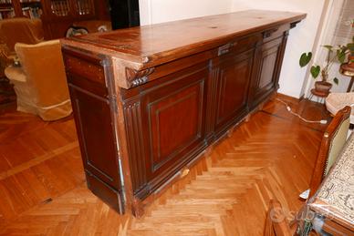 Bancone in legno massello 