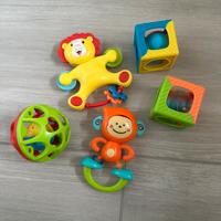 Set giochi sonaglio e dentizione