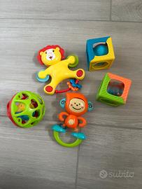 Set giochi sonaglio e dentizione